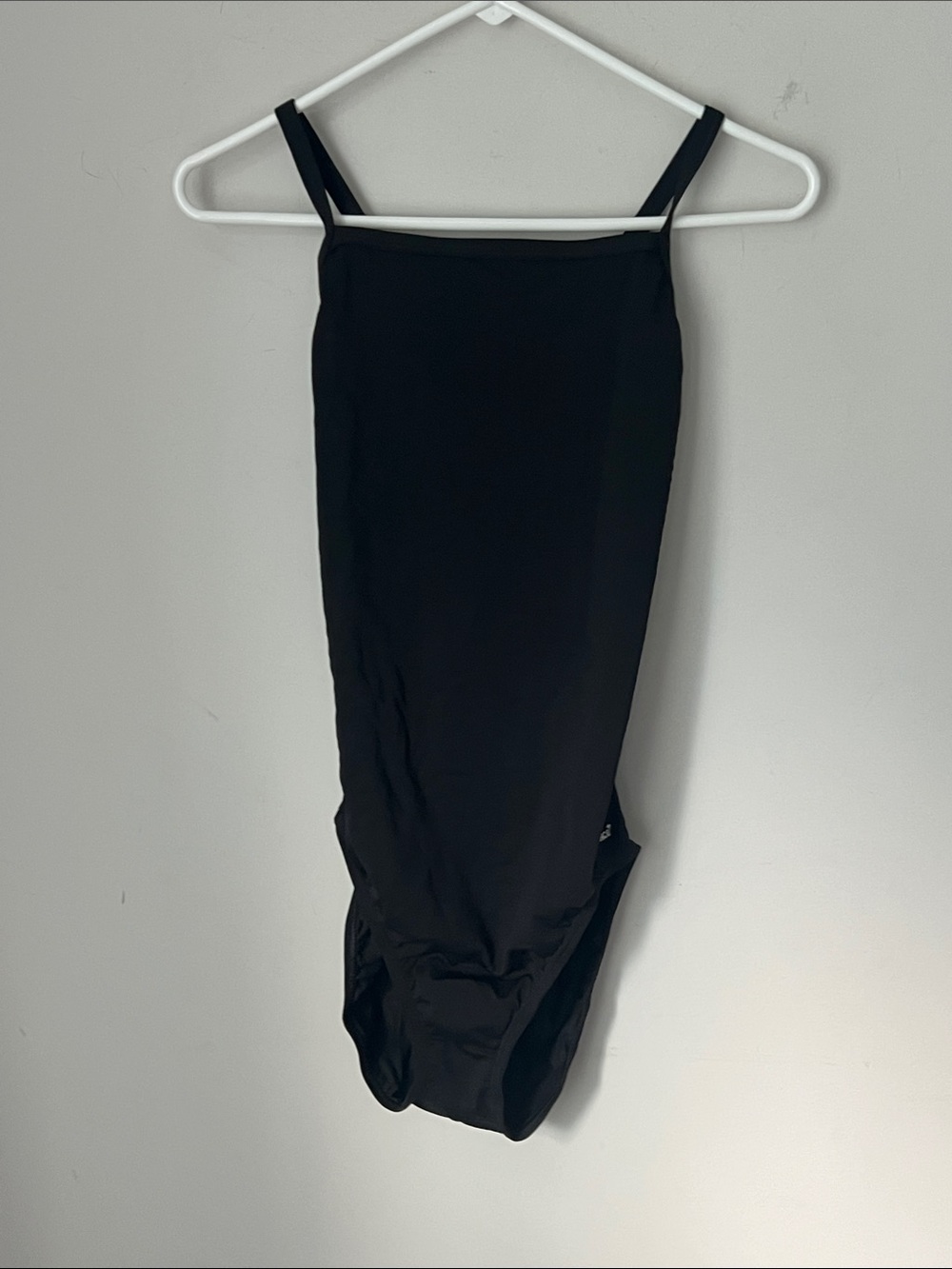 Speedo one piece training competition women’s sport black swimsuit sz 10 or 12^